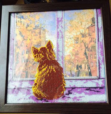 Canvas for bead embroidery