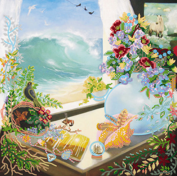 Canvas for bead embroidery
