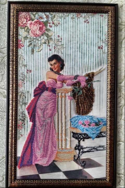 DIY Bead Embroidery Kit