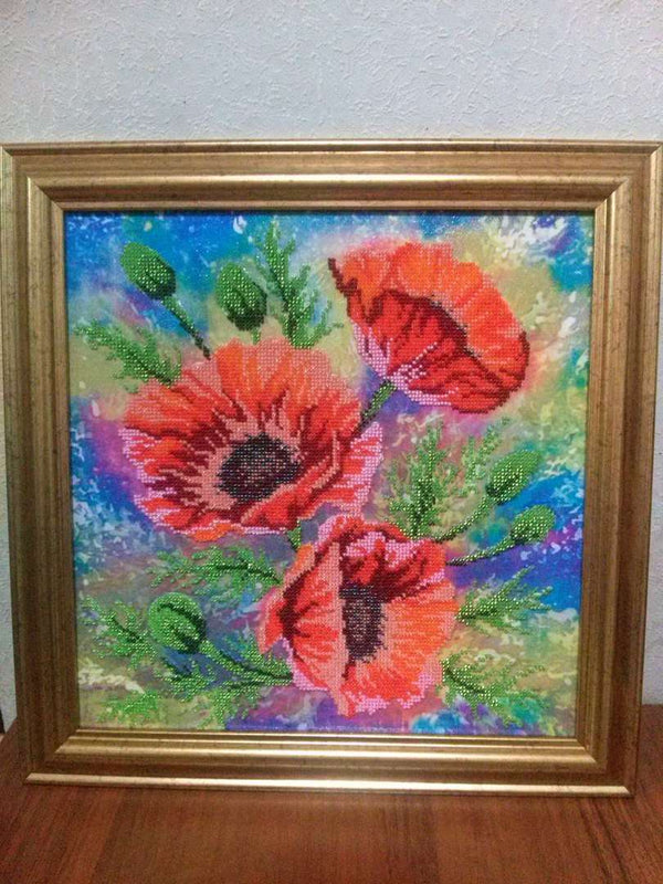 Canvas for bead embroidery