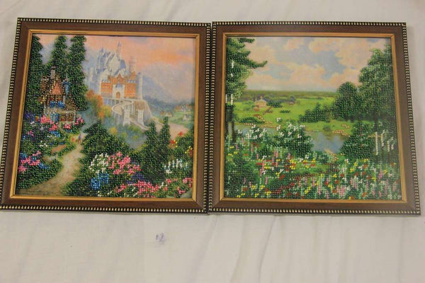 Canvas for bead embroidery