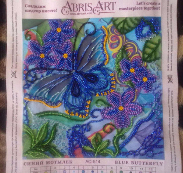 Canvas for bead embroidery