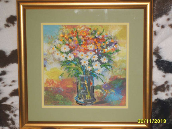 Canvas for bead embroidery