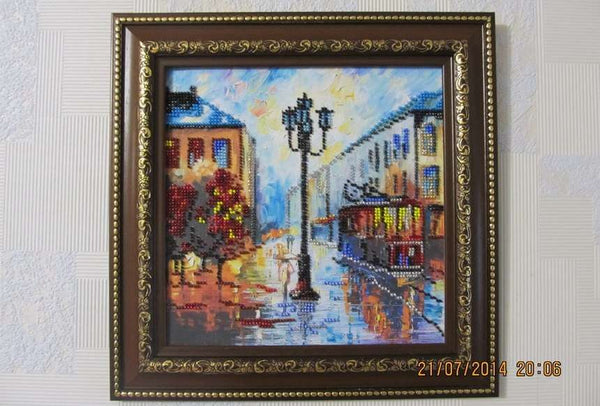 Canvas for bead embroidery