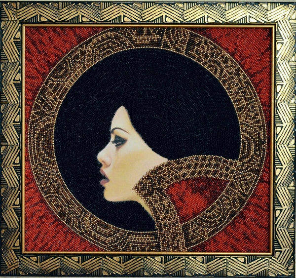 DIY Bead Embroidery Kit