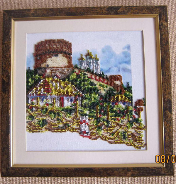 Canvas for bead embroidery