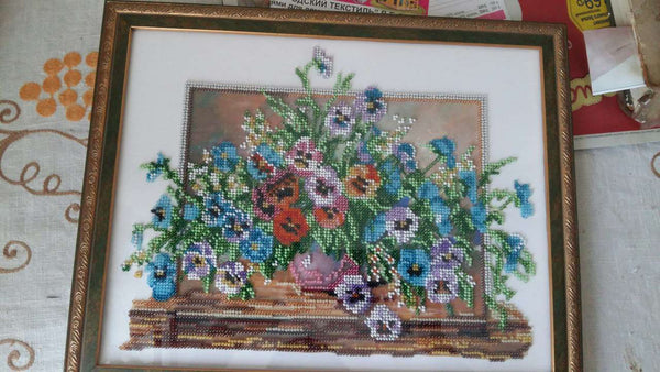 DIY Bead Embroidery Kit