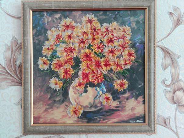 Canvas for bead embroidery