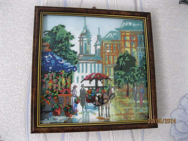 Canvas for bead embroidery