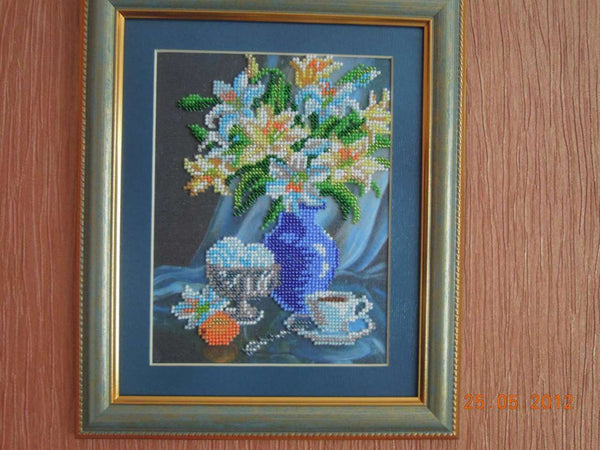 Canvas for bead embroidery