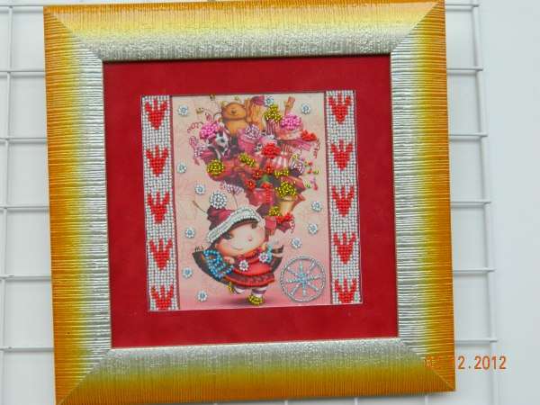 DIY Bead Embroidery Kit