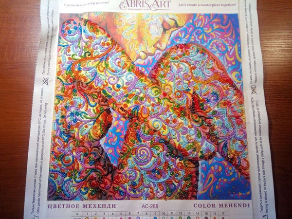Canvas for bead embroidery