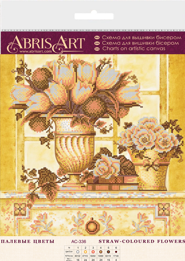 Canvas for bead embroidery
