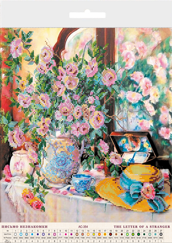 Canvas for bead embroidery