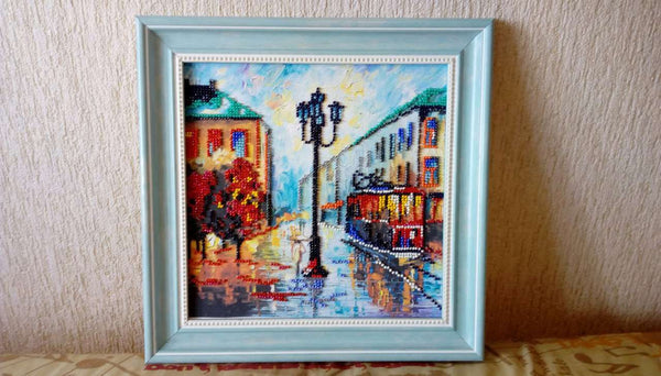 Canvas for bead embroidery