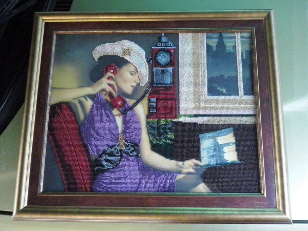 DIY Bead Embroidery Kit