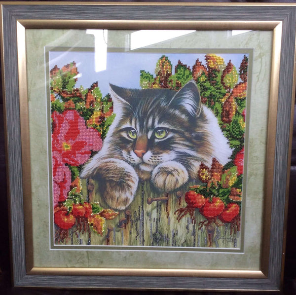 Canvas for bead embroidery