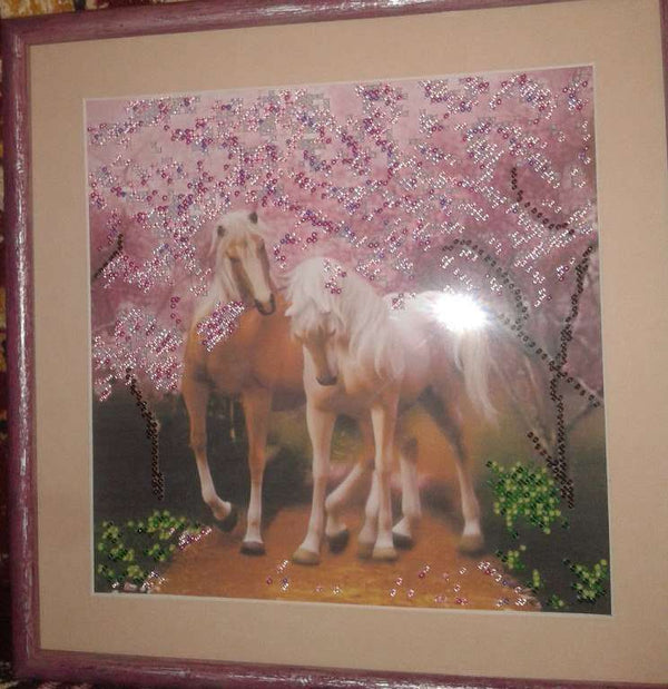 Canvas for bead embroidery