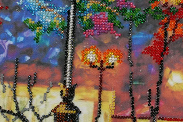 DIY Bead Embroidery Kit