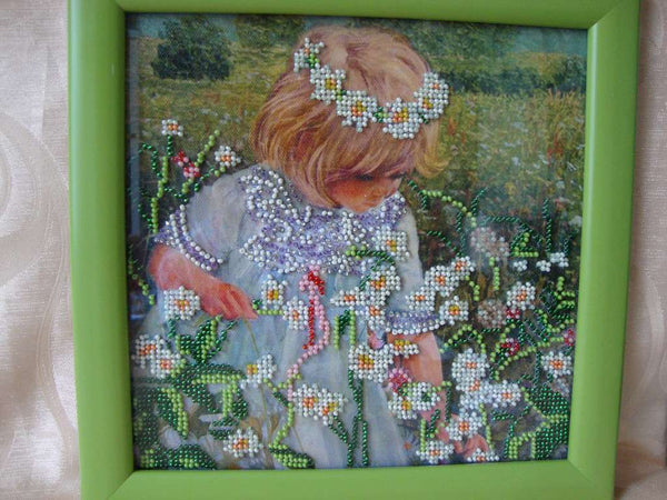 Canvas for bead embroidery