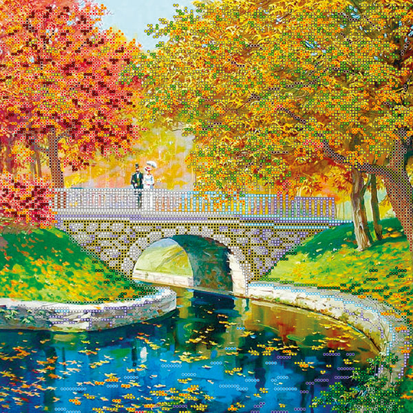 Canvas for bead embroidery