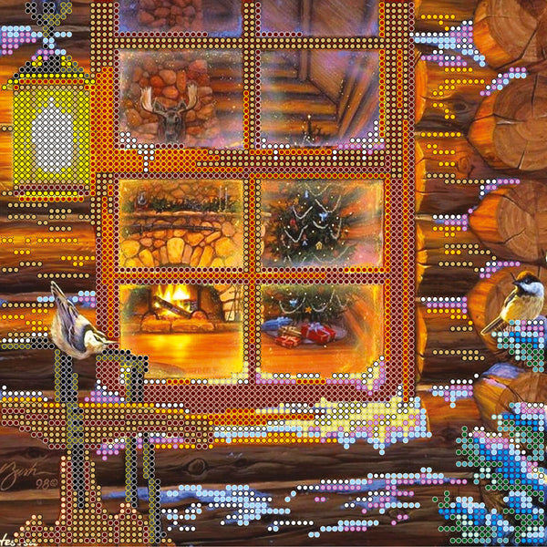 Canvas for bead embroidery