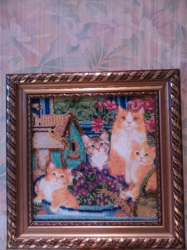 Canvas for bead embroidery