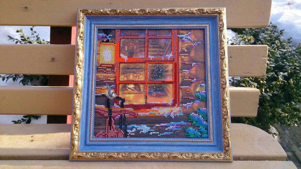 Canvas for bead embroidery