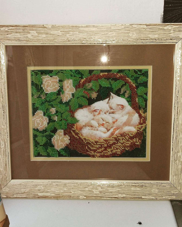 Canvas for bead embroidery