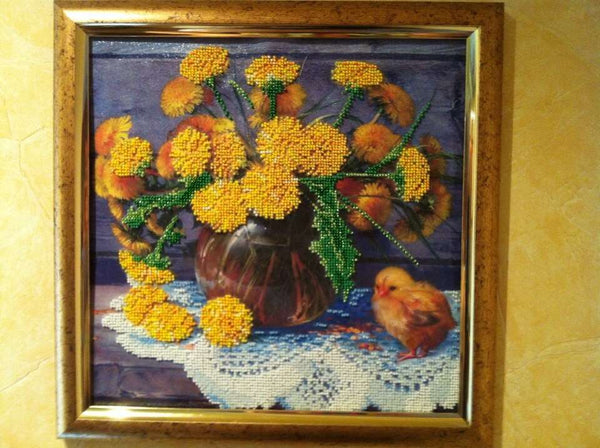 Canvas for bead embroidery