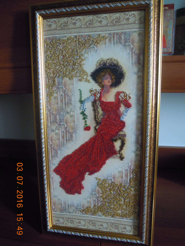 DIY Bead Embroidery Kit