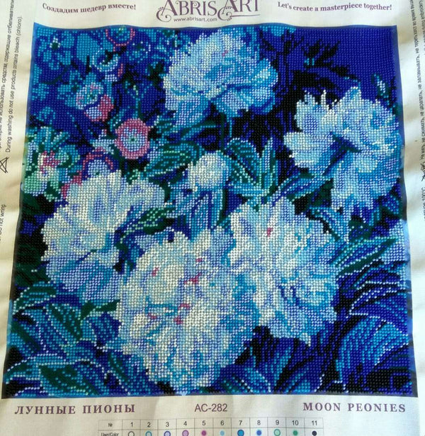 Canvas for bead embroidery