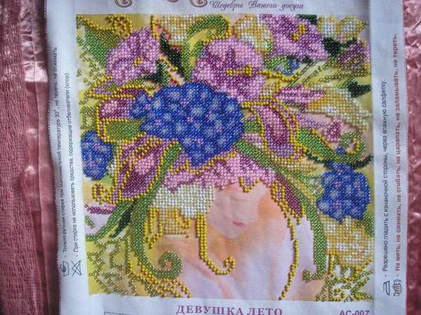 Canvas for bead embroidery