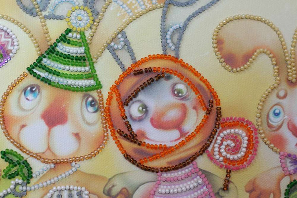 DIY Bead Embroidery Kit