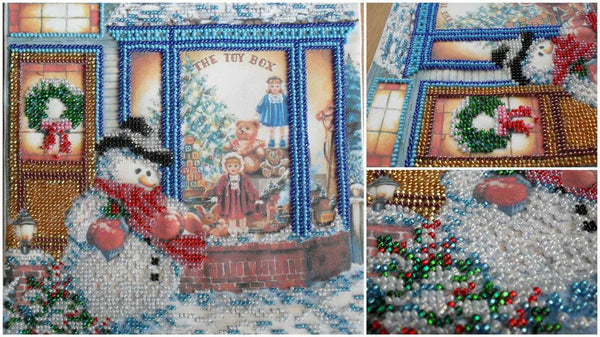 Canvas for bead embroidery