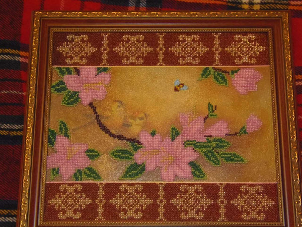 Canvas for bead embroidery