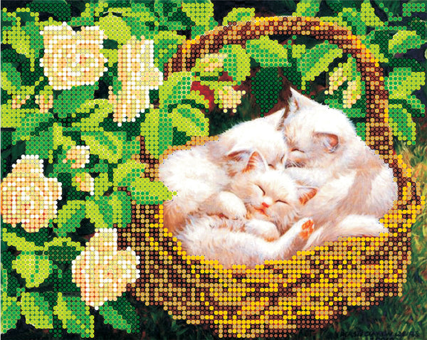 Canvas for bead embroidery