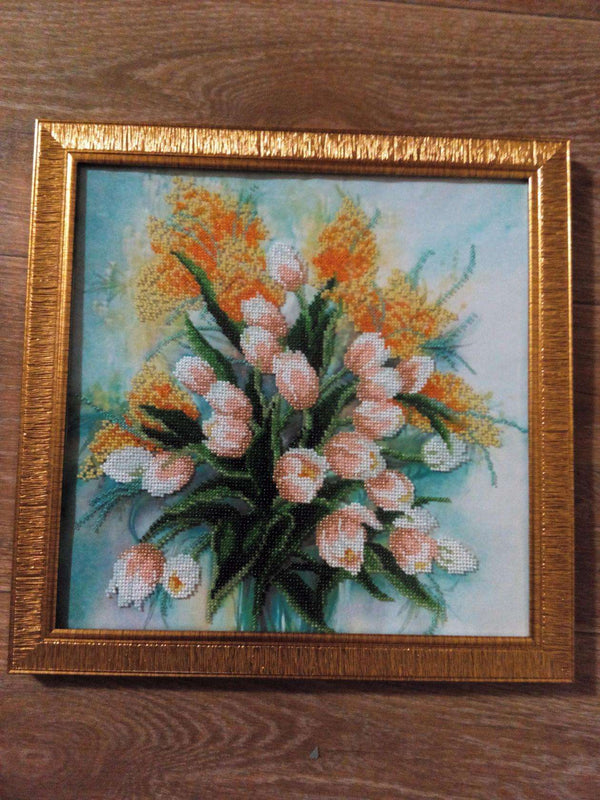 Canvas for bead embroidery