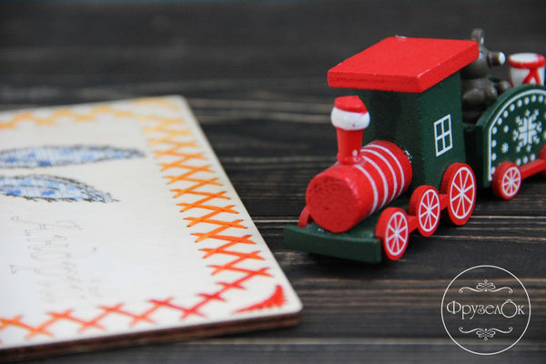 DIY Cross stitch kit on wood