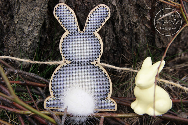 DIY Cross stitch kit on wood