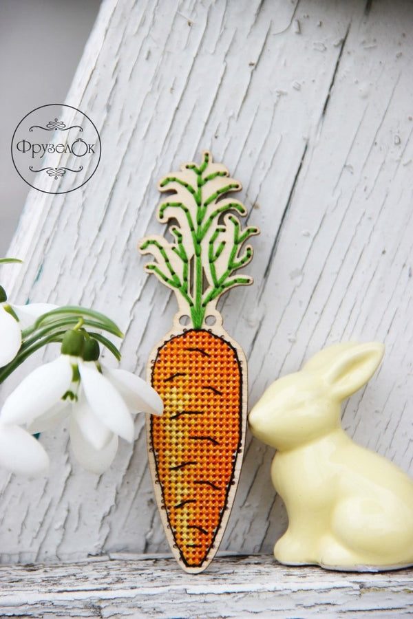 DIY Cross stitch kit on wood