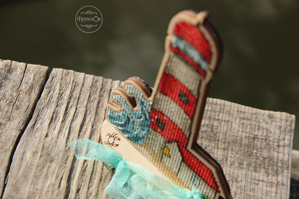 DIY Cross stitch kit on wood