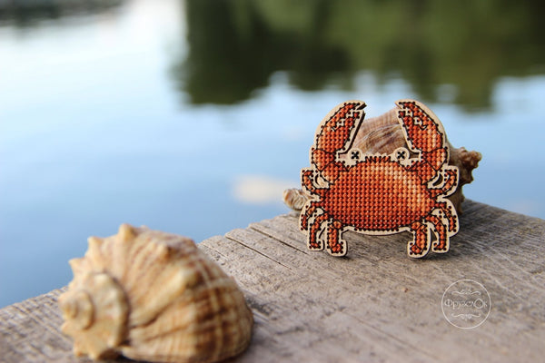 DIY Cross stitch kit on wood