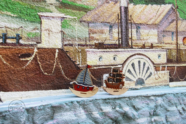 DIY Cross stitch kit on wood