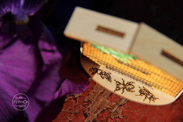 DIY Cross stitch kit on wood