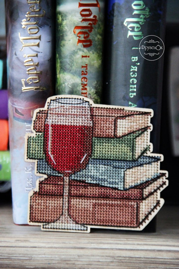 DIY Cross stitch kit on wood