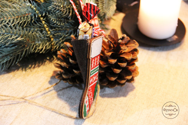 DIY Cross stitch kit on wood