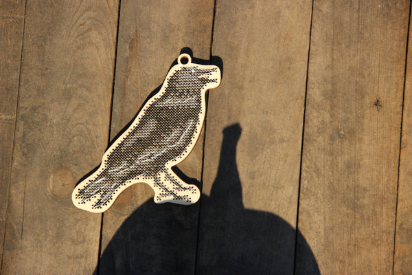 DIY Cross stitch kit on wood