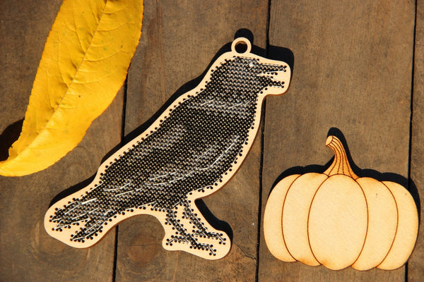 DIY Cross stitch kit on wood