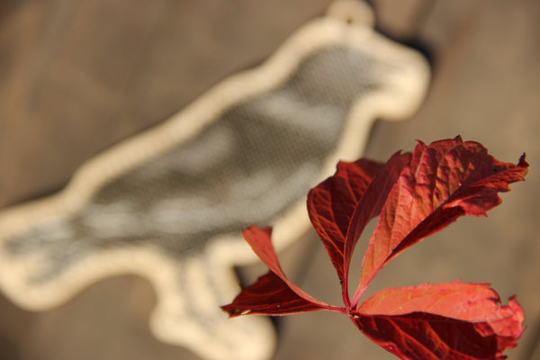 DIY Cross stitch kit on wood